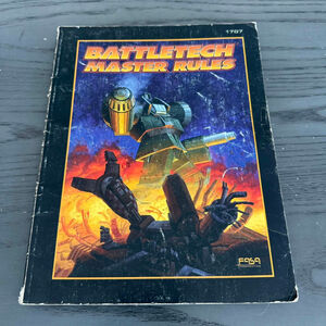 FASA Corporation BattleTech Master Rules Board Game One Size Black Orange